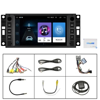 Leekooluu Uređaj 2Din Android 10 Авторадио GPS Navigacija i Wifi Carplay Multimedijalni Player Za Chevrolet/Chrysler/Jeep/Dodge