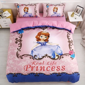 Sofija Je Prva Disney Pepeljuga Je Princeza Aurora Djevojke Žene Setove Posteljine, Deka Krevetu Jastučnicu Blizanac U Punoj Veličini Kraljice