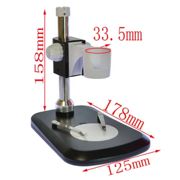 Prijenosni Elektronički USB Digitalni Fotoaparat Mikroskop Endoskop Povećalo Nosač 33,5 mm Univerzalni Stalak Držač