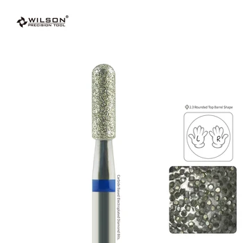 Wilson-Oblik Cijev sa zaobljenim krovom - Dijamant Bitova Bušilica za nokte Električna Bušilica za Manikuru