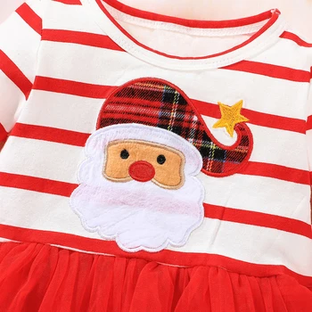 Little maven/ Božićno Odjeća za Djevojčice 0-2 godine od Djeda Mraza, Slatka Haljina za malu Djecu, Malu Djecu