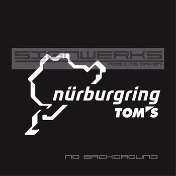 Za 2 kom/par tom ' s Nurburgring Naljepnica Naljepnica logotip logotip FRS Celica Supra Par Styling automobila