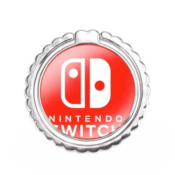 Logo Nintendo Switch Prsten Držač Za Mobilni Telefon S Prstenom Za Ruke Oslonac Za Podmetače Metalni Držač Za Hvatanje