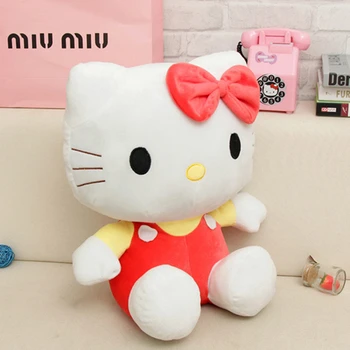 Hello Kitty Medo Sanrio Kawaii Slatka KT Igračke Za Mačke Lutke Mekani Jastuk Kauč Jastuk Dječje Božićni Poklon Za Rođendan