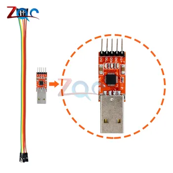 CP2102 USB na TTL-UART Serijski STC Programabilni Modul PL2303 Super Щеточная Linija za Arduino s 4-pinskom žicu Dupont