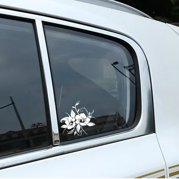 Naljepnica za automobil, Nježna i Lijepa je u Punom Cvatu Cvijet Nježan Dizajn Vodootporne Kreativno Vinil naljepnica, 16 cm * 16 cm