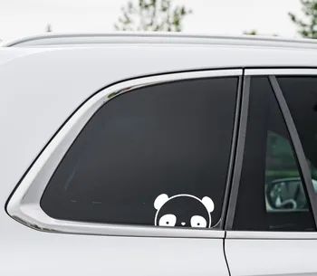 Crtani Film Kreativni Slatka Panda Dječje Auto Naljepnice Udaljiti Vodootporan Vinil Naljepnice Auto Laptop Zidovi Prozori Su Ukras Naljepnice