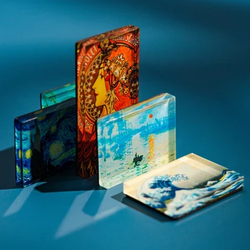 Slatka Magneti Za Hladnjak Van Gogh Crtani Naljepnice Za Hladnjak Akril Mali Magnet Za Hladnjak Suvenira I Poklon Za Doma Dekor