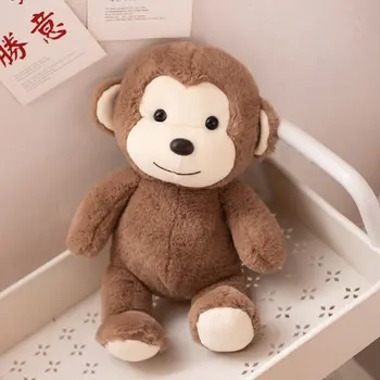 Visoka Kvaliteta Mekan Hairy Zec, Slon Mačka Panda Majmun Soft Crtani Životinje Dječji Umirujuće Toys Lutke za Djecu Poklon
