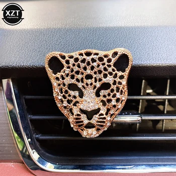 Auto Oduška Parfem Isječak Ovjes Crystal Leopard Aromaterapija Eterična Ulja Difuzor Modni Ukras Automobila Ovjes Gorski Kristal