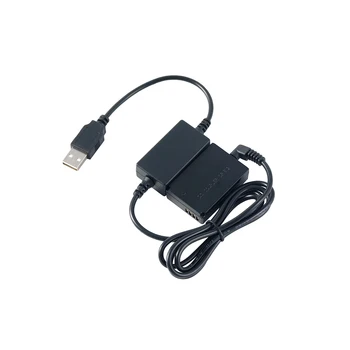 5 U USB E12 Lutka Baterijski Blok Priključni Adapter S USB Poticaj Line za Canon EOS M M2 M10 M50 M100 M200