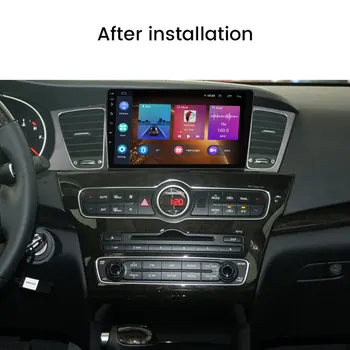 JUSTNAVI Android 10,0 Pametan Auto Radio Za KIA K7 Cadenza 2013-2017 GPS Video Multimedija Stereo Auto Player Carplay IPS Bez 2din