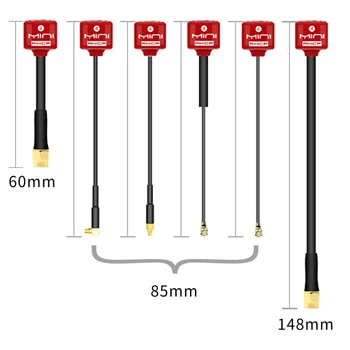 Lollipop 4 high-gain RHCP MINI Antena za 5,8 G 2,8 dbi SMA/RP-SMA/MMCX/UFL Za RC FPV Predajnik Prijemnik Utrke Trutovi DIY