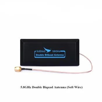 Arkbird s visokim pojačanjem 5,8 G 5,8 Ghz Dual биквадратная antena za FPV / WiFi antena dugog dometa -12 db (RP-SMA) za predajnika i prijemnika