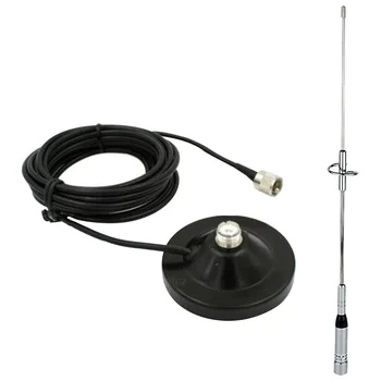 NL-770S VHF Antene za Mobilni Auto Osnovni Nosač 5 m Koaksijalni Kabel Prijenosni prijenosni radio Mobilni Automobil CB Radio