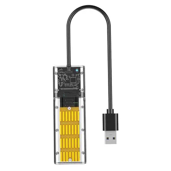 M2 SSD Kućište SATA Šasije M. 2 na USB 3.0 SSD Adapter za pci-e NGFF SATA M/B Ključ SSD Disk Kutija za 2230/2242/2260/2280 mm
